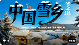 4K 180°3D 中国雪乡 冬之境